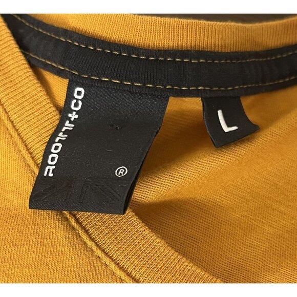 ROOTT + Co  ROOTT Rebel Roott Machine Acadamy Motorcycles Tshirt Large UK Custom - Picture 4 of 6